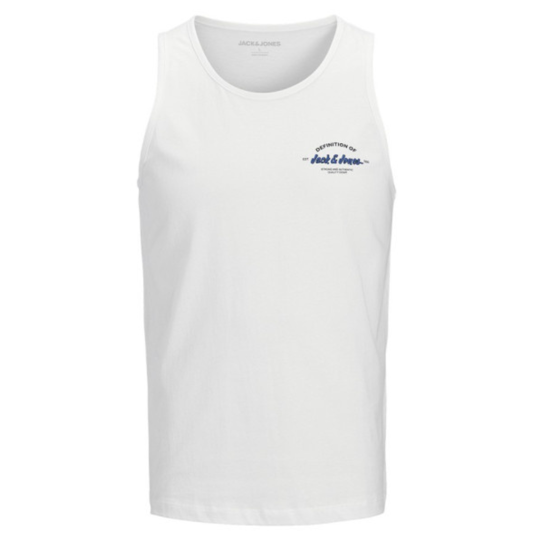 J&J Bela Muška Majica JJBRANDON TANKTOP SL